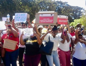 Photo of protesters