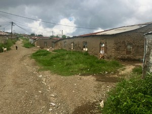 Photo of mud houses