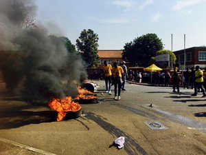 Photo of protesters