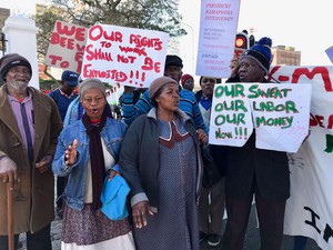 Photo of protesters