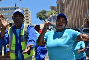 Photo of protesters