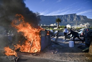 Castle occupiers removed